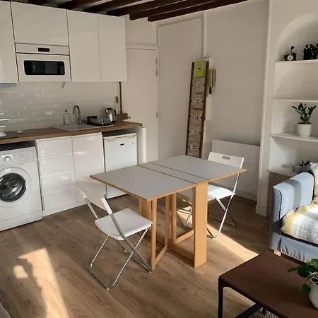 Studio Lumineux, Refait A Neuf, Metro Jourdain Paris Extérieur photo